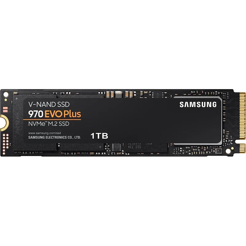 SAMSUNG MZ V7S1T0B/AM 970 EVO Plus SSD 1TB M.2 NVMe Interface Internal Solid State Drive with V NAND Technology, Black - eBuy UAE